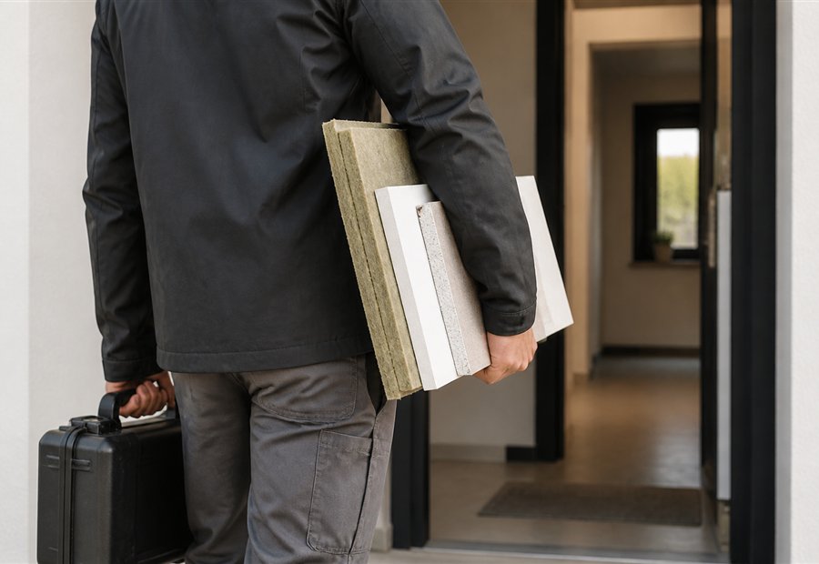 Imagen de Aislamiento y eficiencia energética: entrada de trabajo diario - Tipo de inmueble
