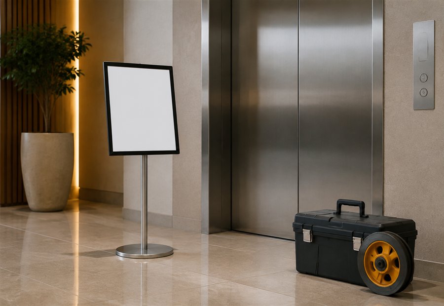 Imagen de Ascensores y mantenimiento elevador: situacion real antes del trabajo - Tipo de equipo
