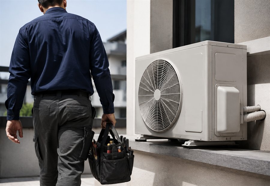 Imagen de Climatización, calefacción y aire acondicionado: entrada de trabajo diario - Tipo de equipo o instalación