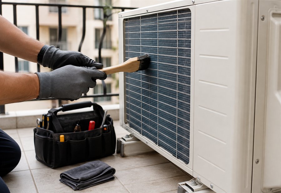 Imagen de Climatización, calefacción y aire acondicionado: trabajo en curso - Visita técnica