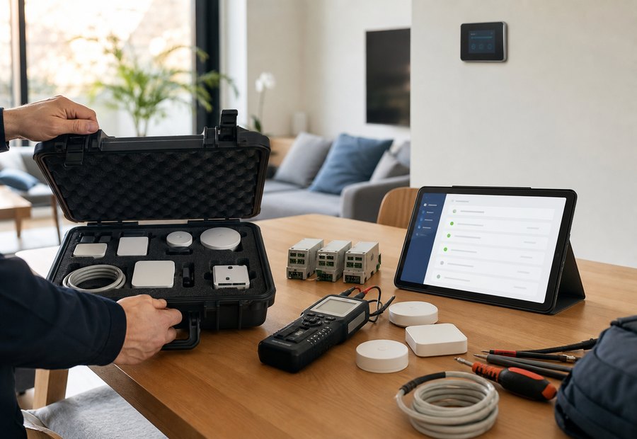 Imagen de Domótica y smart home: entrada de trabajo diario - Sistema o equipo
