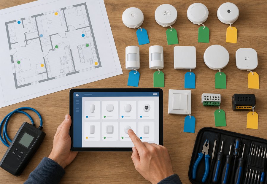Imagen de Domótica y smart home: metodo de trabajo - Instalación trazable