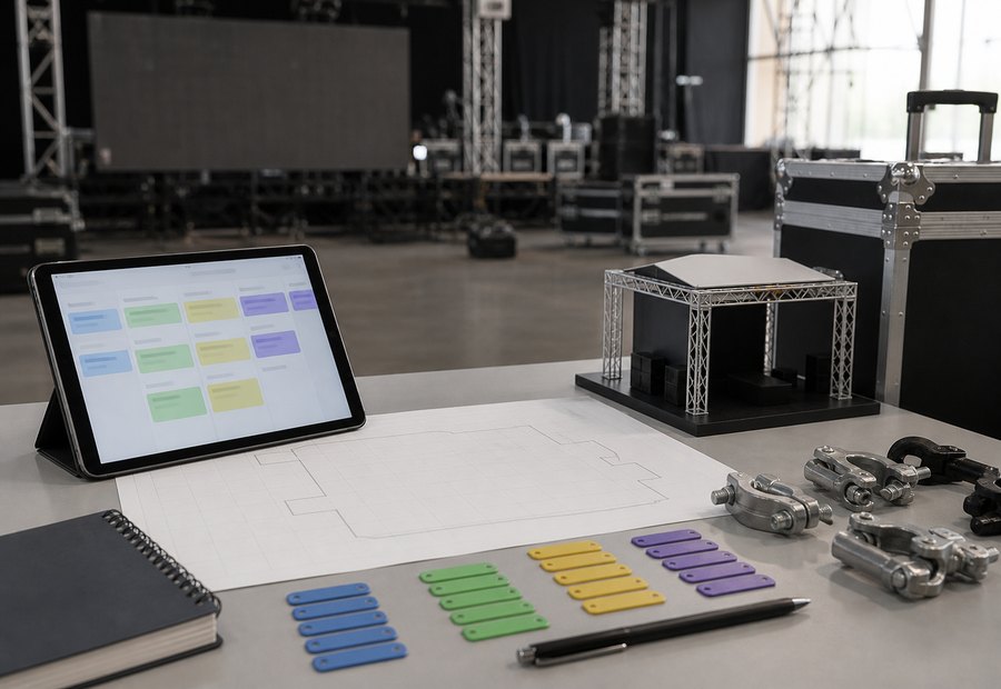 Imagen de Eventos, stands y montajes: metodo de trabajo - Evento paso a paso