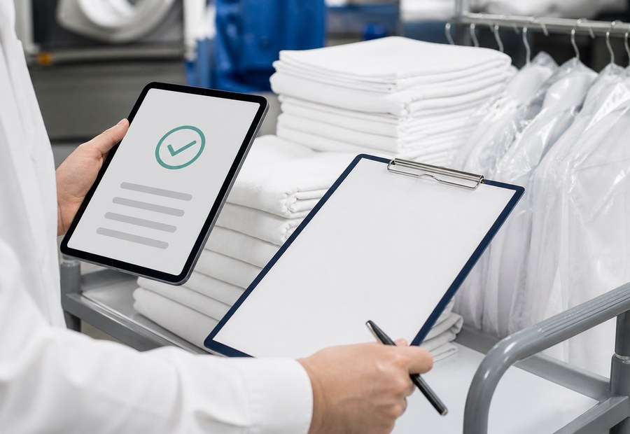 Imagen de Lavandería industrial y renting textil: cierre y cobro - Factura y pago controlados