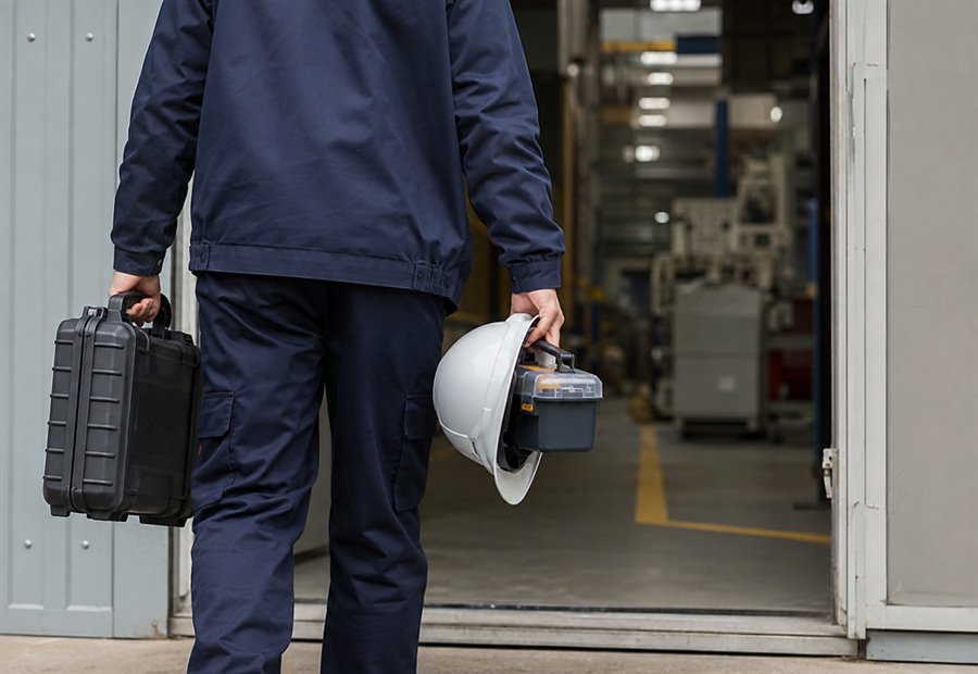 Imagen de Mantenimiento industrial: entrada de trabajo diario - Equipo o instalación afectada