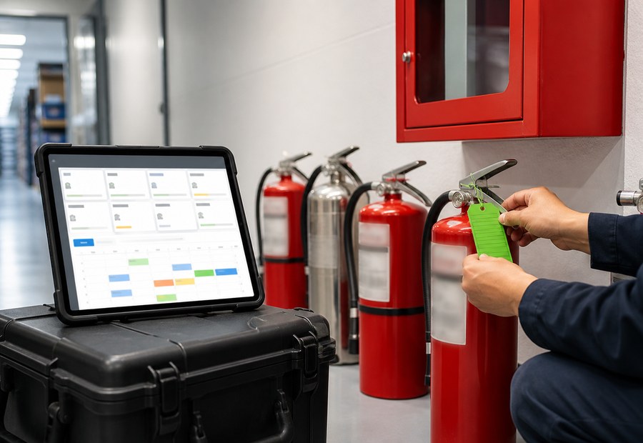 Imagen de Protección contra incendios: evidencia del aviso - Instalación o equipo