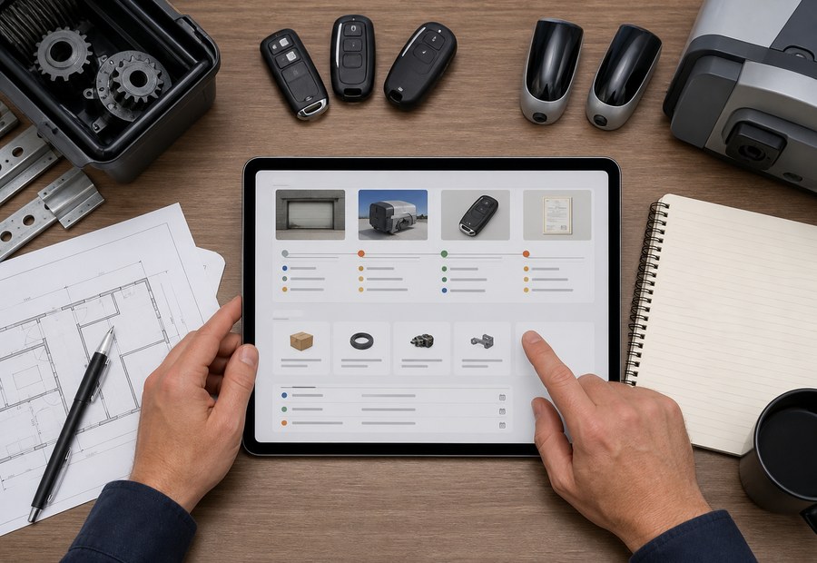Imagen de Puertas automáticas: metodo de trabajo - Acceso controlado