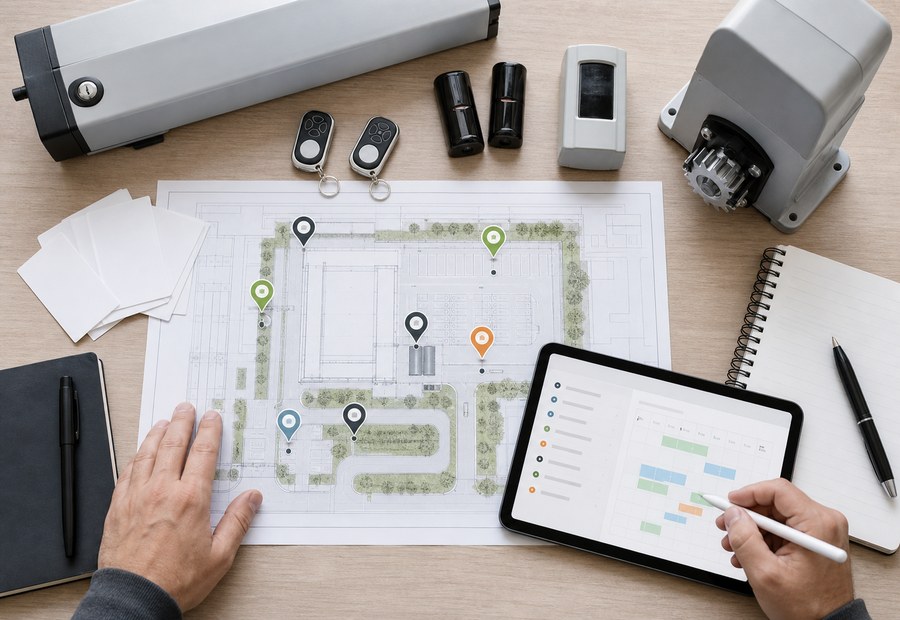 Imagen de Puertas automáticas: planificacion del servicio - Motor