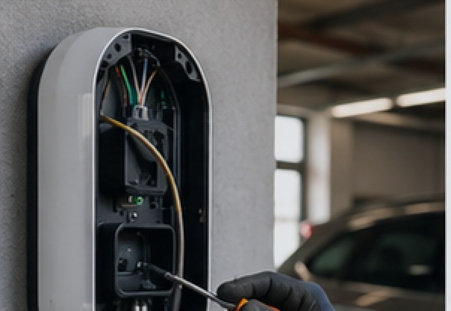 Imagen de Puntos de recarga de vehículo eléctrico: aviso o necesidad inicial - Tipo de plaza o garaje y número de puntos