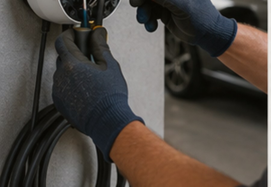 Imagen de Puntos de recarga de vehículo eléctrico: ejecucion del trabajo - Visita y estudio eléctrico