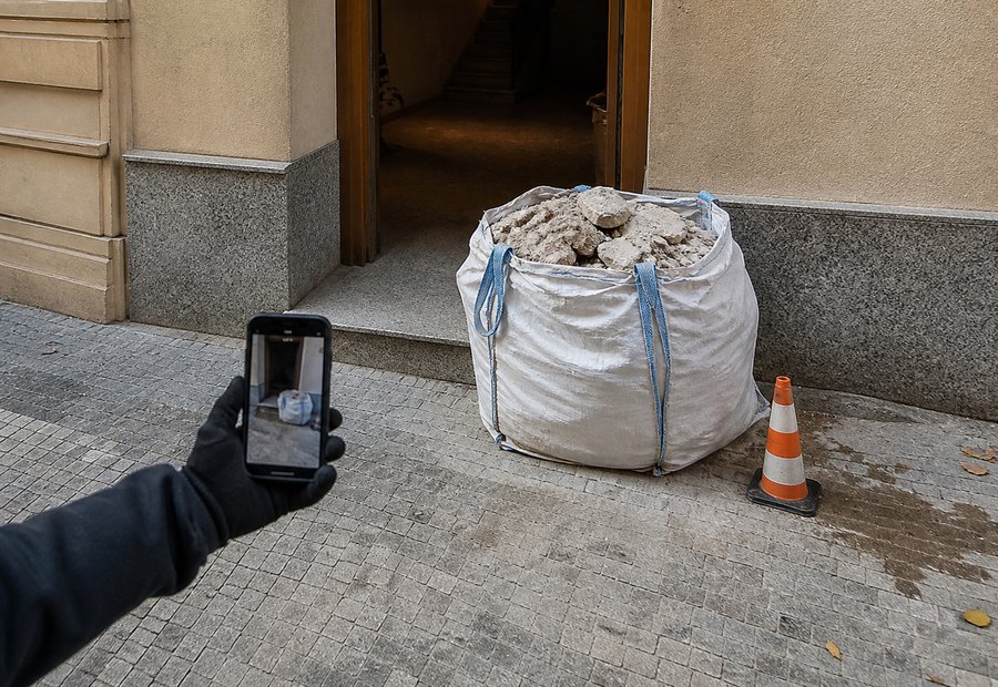 Imagen de Residuos, contenedores y retirada: situacion real antes del trabajo - Tipo de residuo