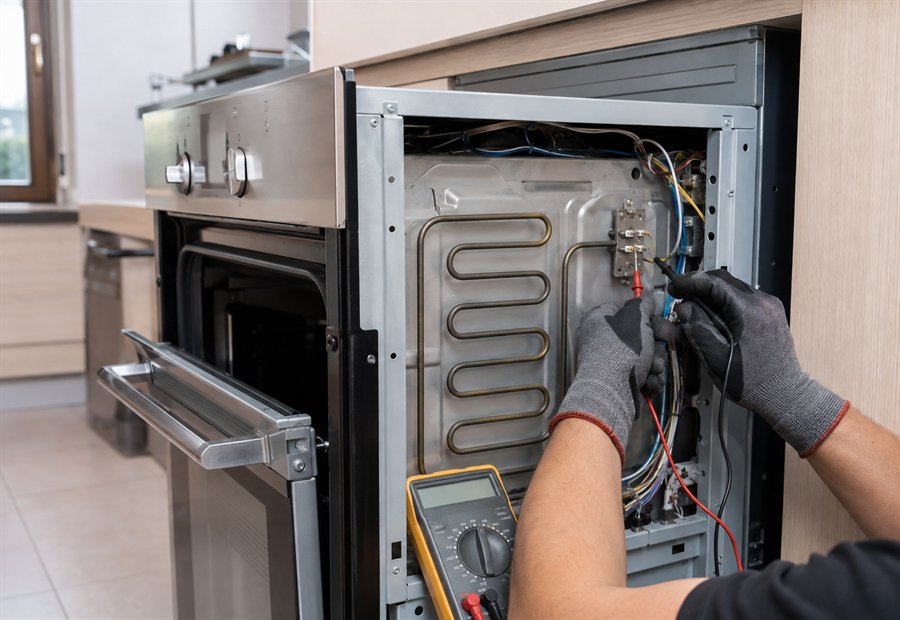 Imagen de SAT de electrodomésticos: situacion real antes del trabajo - Electrodoméstico afectado