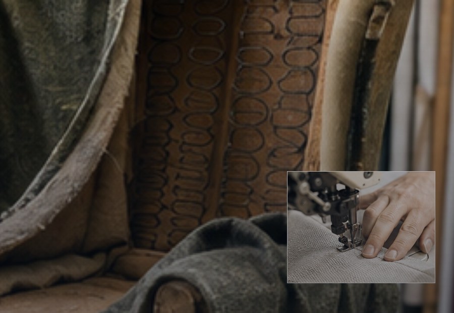 Imagen de Tapicería y restauración textil: encaje del servicio - Tipo de pieza