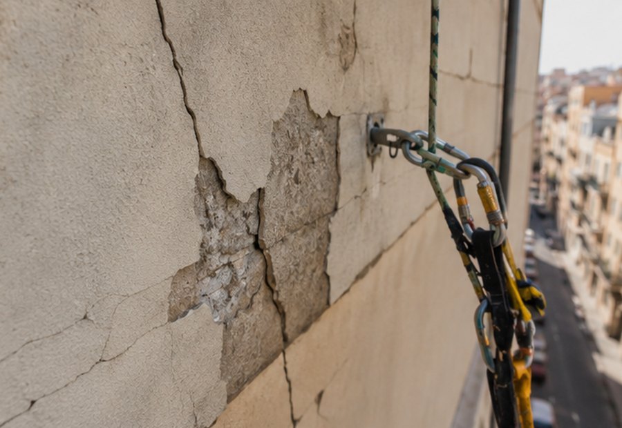 Imagen de Trabajos verticales y fachadas: problema practico - Altura, riesgo y evidencia