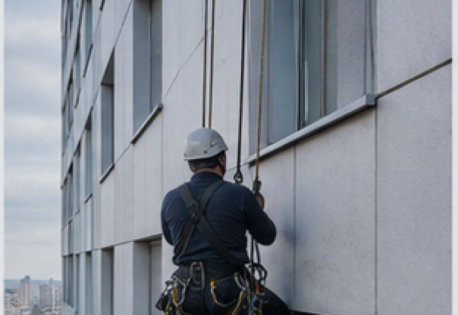 Imagen de Trabajos verticales y fachadas: aviso o necesidad inicial - Zona de fachada, patio, cubierta o elemento en altura